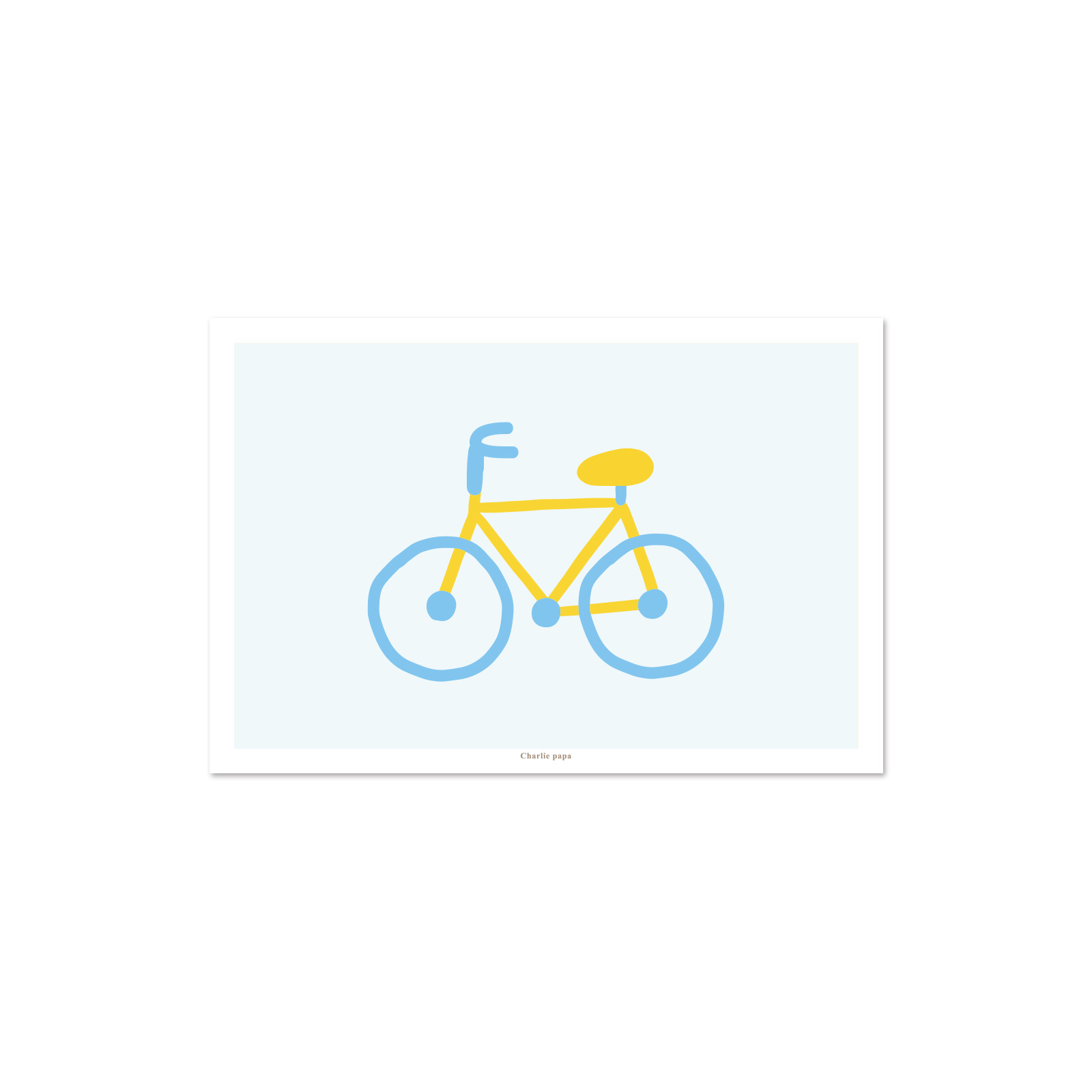자전거 엽서 / BICYCLE POSTCARD